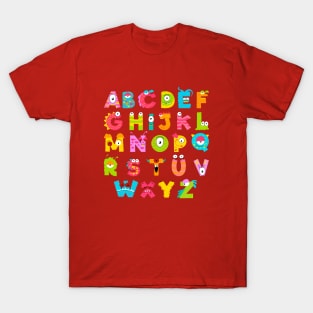 Monster Alphabet T-Shirt